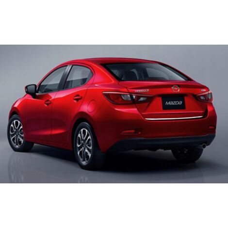 Mazda 2 III Sedan 14+ Chromverkleidung Kofferraumdeckel