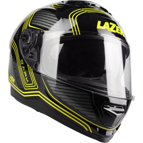 LAZER RAFALE Darkside Motorradhelm (Schwarz - Gelb) XL