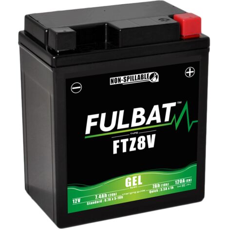 FULBAT FUL GEL Batterie - FTZ8V / YTZ8V (Gel, wartungsfrei)
