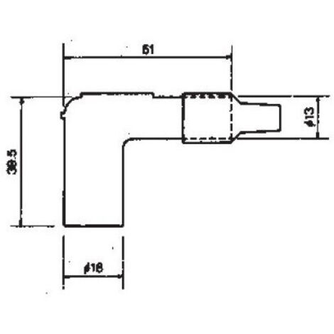 NGK Kerzenrohr LBEPK (Code 8304) YBX