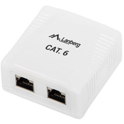 Kategorie 6 FTP RJ45 Anschluss Lanberg OS6-0002-W