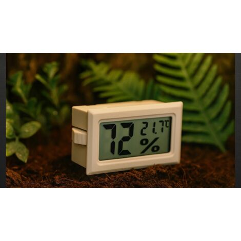 Holzthermometer Aus Buche – Weiß, 20 Cm, Analog Von -30°C Bis 50°C – Für Innen & Außen