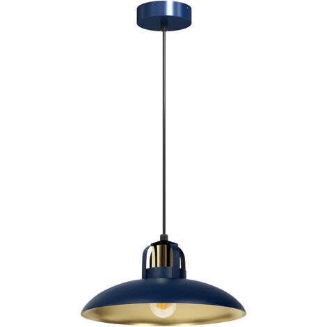 Hängelampe FELIX MARINEBLAU/GOLD 1xE27 (1/5)