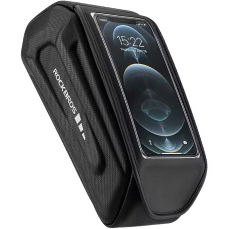 ROCKBROS Satteltasche, Rahmentasche mit Handyhülle, Hartmaterial (30120064001)
