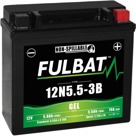 FULBAT FUL GEL Batterie - 12N5.5-3B (Gel, wartungsfrei)