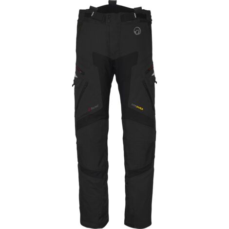 Büse Gravel XR Textilhose Schwarz - Strapazierfähigkeit und Komfort für Motorradfahrer 52