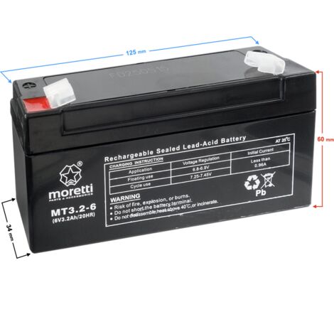 Moretti UPS MT3.2-6 Batterie