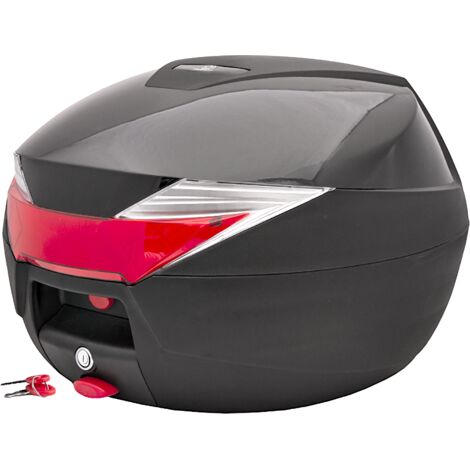 Moretti Kofferraum, MR-713, 30 l, Schwarz, Rot reflektierend