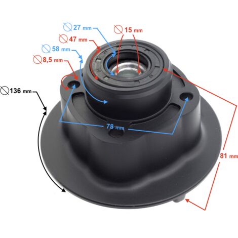 Hinterradnabe für FR 2 Moped (1/3)