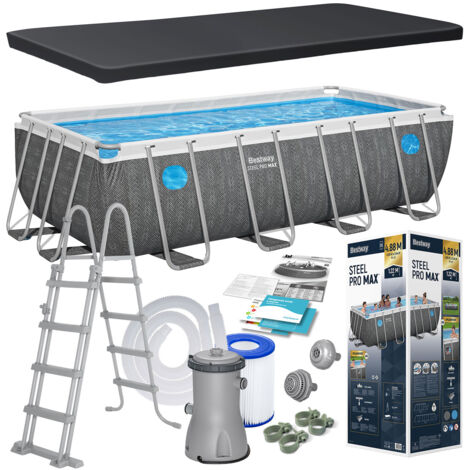 Rahmen-Gartenpool 488 x 244 x 122 cm 10 in 1 Bestway 561MB