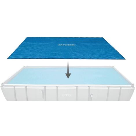 Luftpolsterfolie rechteckig 4,88 x 2,44m blau - Intex