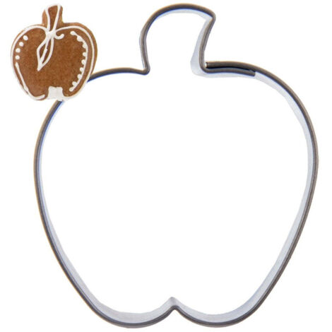 Cookie cutter steel apple 43 cm