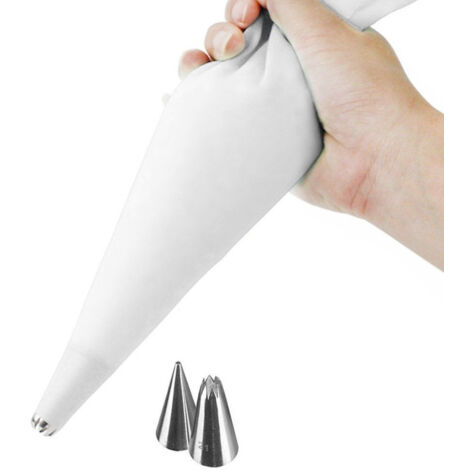 Spritzbeutel und Silikonspitzen 30 cm 3 Stk.