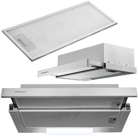 Teleskop-Dunstabzugshaube Berdsen BE-60-LW 60 cm INOX