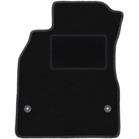 Fahrermatte aus Samt für: Renault Fluence Limousine (2009–2016), schwarz