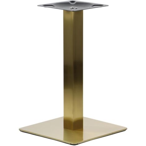 Edelstahl Tischfuß SH-3002-5/G gold (1/4)