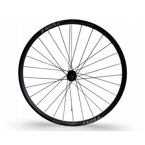 Vorderrad Fahrrad Oval 400 27,5" ETRTO 584-23 QR9 Zentralverschluss Silber