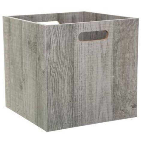 Korb 31x31cm mix n modul effekt eiche grau - 5five