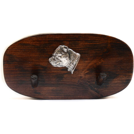 Staffordshire Bull Terrier, Staffik, Staffi I - Accessoire-Aufhänger, Medaillen-Aufhänger mit Hund, Schlüsselhaken von Art-Dog (1/5)