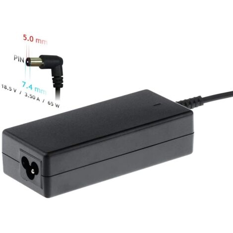 Akyga Ersatz-Netzteil für Compaq, HP Notebook / 18.5 V / 3.5 A / 65 W / 7.4 x 5.0 mm + pin (1/5)