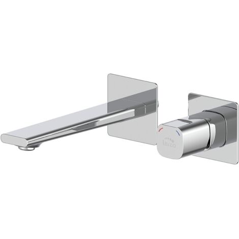 TORES Unterputz-Waschtischarmatur Silber Chrom Laveo BVT022P (1/4)