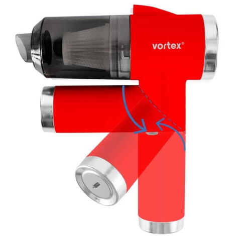 Vortex Roter Port Vortex CRC90 roter kabelloser Handstaubsauger