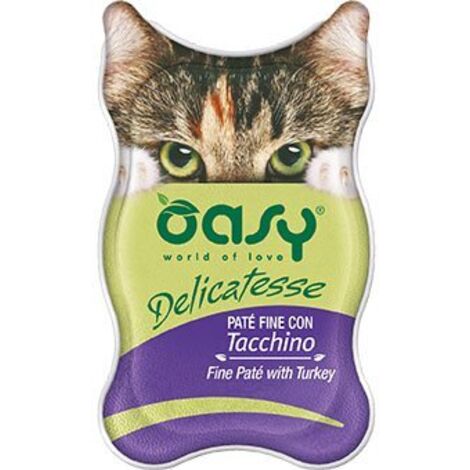 Oasy  Delikatesse Pastete  Katzenpastete 85g - Pute 85g