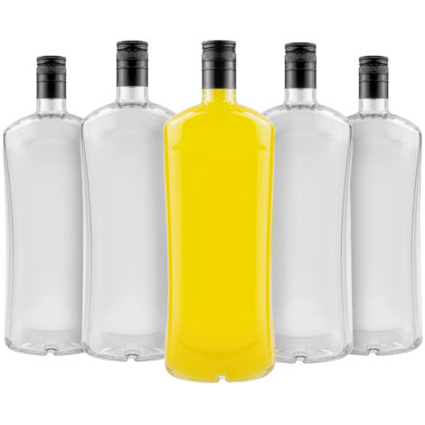 SET 30x DIVA Flasche 1000ml GLASFLASCHEN FÜR MOONLIGHT LIKED HOCHZEIT 1L (1/5)