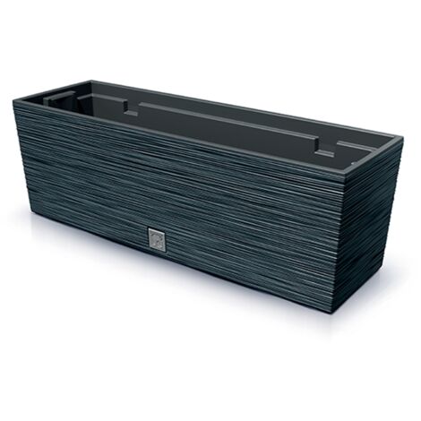 FURU DFC600 länglicher Blumentopf mit Einsatz Anthrazit (1/5)