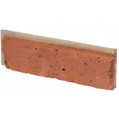 Ziegelartige Wandfliesen 15-30x7,8cm 0,42m2 Beton ohne Fugen