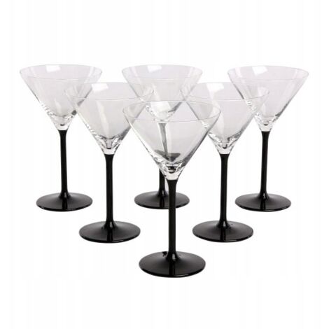 Set ONYX Martini- und Cocktailgläser, 6-tlg.