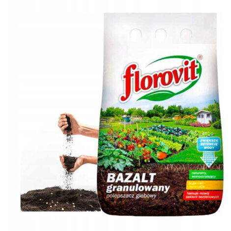 Florovit Basaltmehl 5 kg Granulatdünger