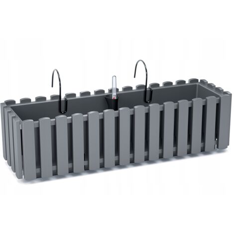 Boardee Fencycase 600W Blumenkasten Steingrau