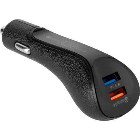 3,1-A-USB-Autoladegerät mit Quick Charge 3.0 (12–24 V) (1/3)