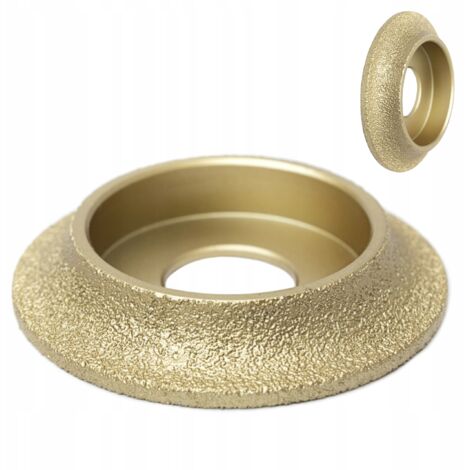 Frässcheibe zum Abrunden und Schleifen von Fliesenkanten 10 mm x 75 mm
