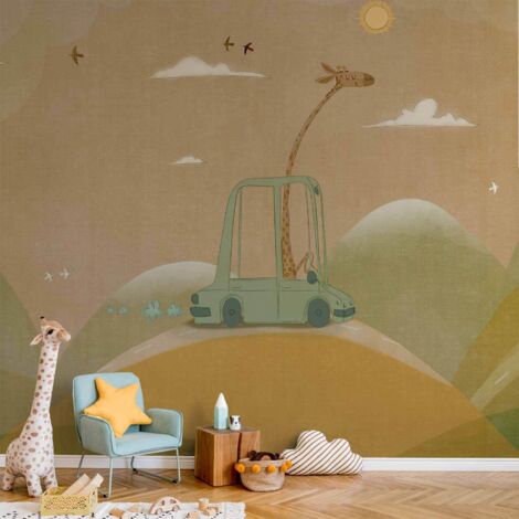 Fototapete – Reisende Giraffe (1/5)