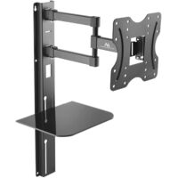 Mac-lean Universelle Wandhalterung Schwarz für Fernseher