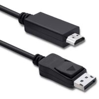 Qoltec DisplayPort v1.2 Stecker HDMI Stecker 5K 3m