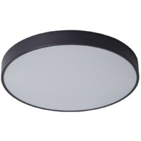 Italux Orbital - Moderne LED Flush Deckenleuchte Schwarz, Warmweiß 3000K 3600lm
