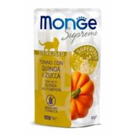 Monge Supreme Sterilised Cat Thunfisch mit Quinoa und Kürbis 80g