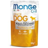 Monge Dog Grill Puppy Chunks mit Huhn und Pute 100g
