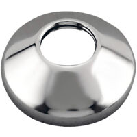 Verchromte konische Rosette 3/4" mit einem Durchmesser von 88 mm