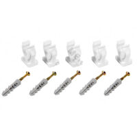 15 mm Rohrhalter - 5er Set