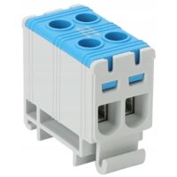 Sammelschienenverbinder Blau 2 x 1,5 -16mm² 85A TRACON FLEAL-16/2K