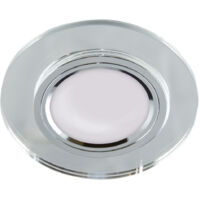 Deckenstrahler mit runder Glasöse SELENA C transparent