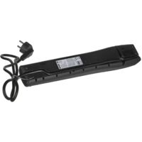 acar Steckdosenleiste mit Schalter 7 Steckdosen, Kabel 1,5 m, schwarz (P7 (1.5m) Czarny)