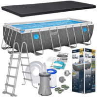 Rahmen-Gartenpool 488 x 244 x 122 cm 10 in 1 Bestway 561MB