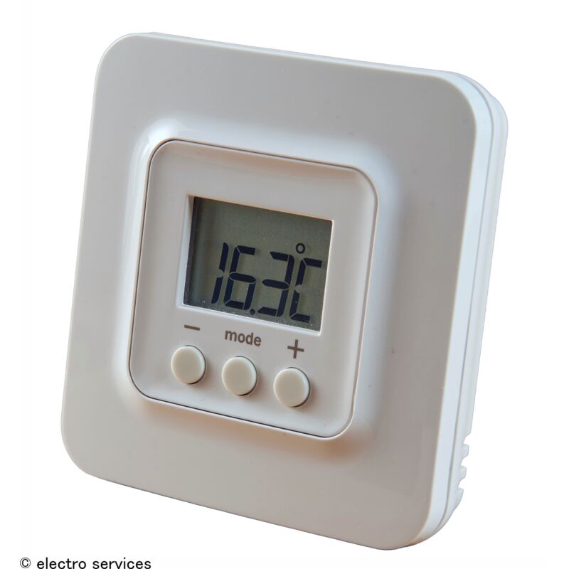 ML-Design Élément Chauffant Blanc 300W avec Thermostat et Écran LCD ML-Design Élément Chauffant Blanc 300W avec Thermostat et Écran LCD