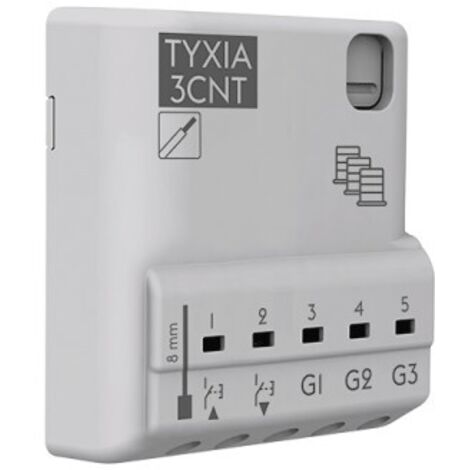 Delta Dore – Récepteur radio filaire pour volet roulant – Centralisation des commandes – Compatible avec box connectée Tydom – Faible consommation énergétique (1/2)