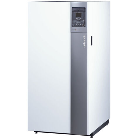 Atlantic – Corps Axeo Nox 25 F30 – Chaudière fioul à condensation – Puissance 25kW – Production eau chaude sanitaire – Installation au sol